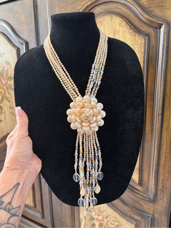 Joan Rivers Jewelry - Joan Rivers Classics Collection Vintage Champagne Starlet Multi-Strand Necklace